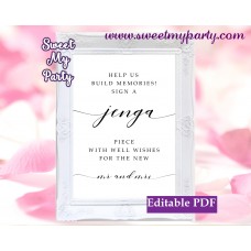 Modern Calligraphy Jenga Guest Book sign printable,Guest Book sign,(128) Modern Calligraphy Jenga Guest Book sign printable,Guest Book sign,(128)